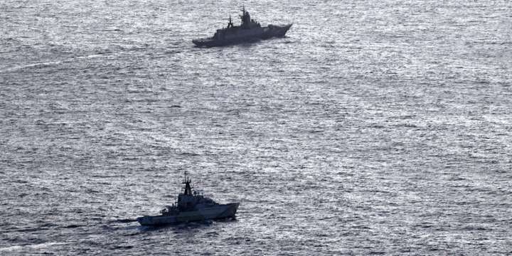 Reino Unido interceptó dos buques rusos en el canal de la Mancha