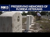 Veterans buried at Florida cemetery get stories told thanks to student