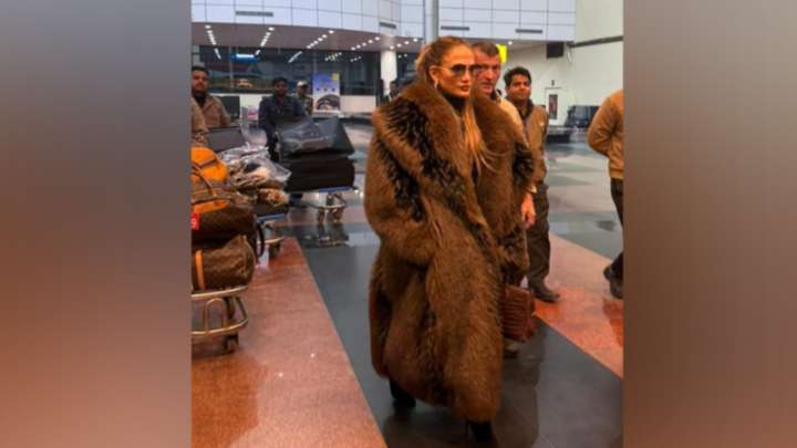Jennifer Lopez in India for Netra Mantena’s Udaipur wedding