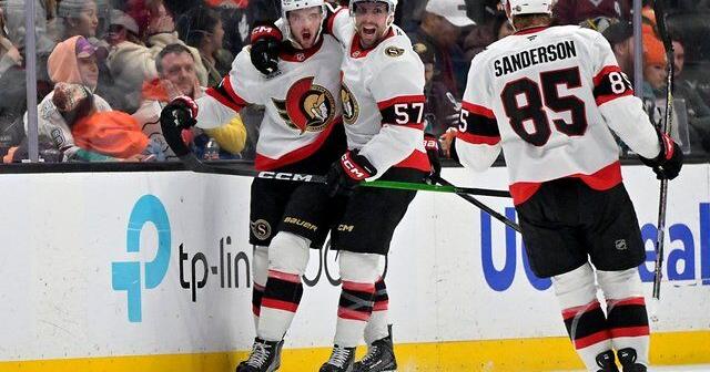 Batherson's deflection leads to winning goal in Senators' 3