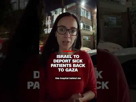 Israel to deport sick patients back to Gaza
