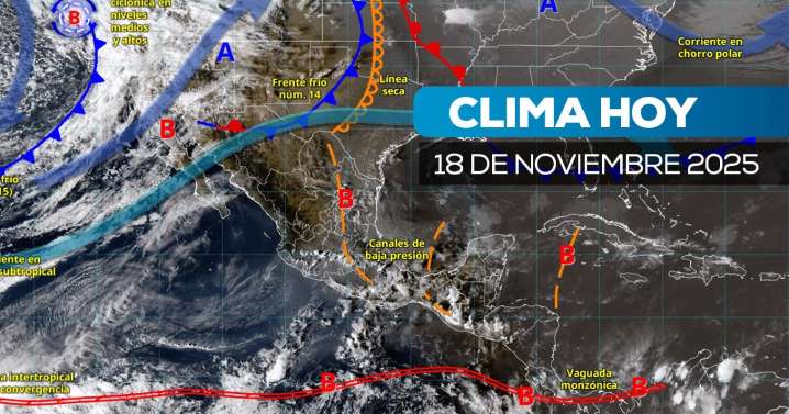 ¿Caerá nieve en México? Frente Frío 15 provocará bajas temperaturas y mal clima hoy 18 de noviembre