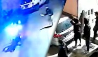 Sereno motorizado es atacado con ladrillos por presuntos barristas en Independencia