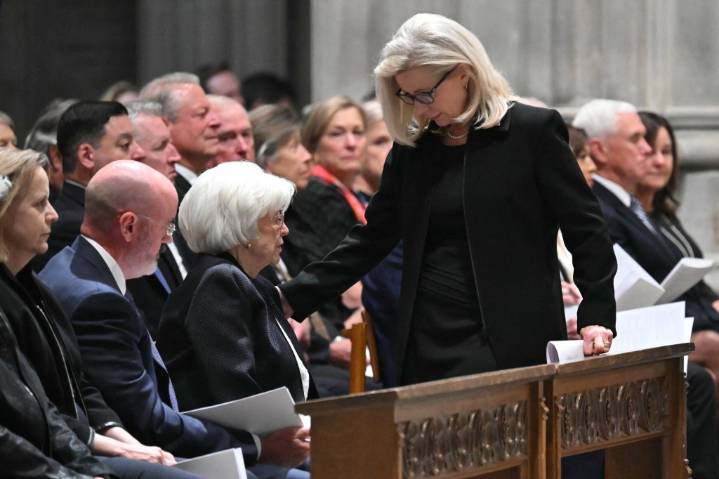 Dick Cheney Funeral: Fox News Snubs Liz Cheney Eulogy; Trump, Vance Not Invited