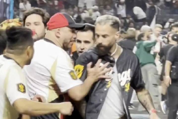 Video: El Escorpión Dorado y Marc Crosas casi se van a los golpes