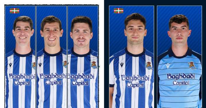 La Real Sociedad incluye y destaca entre sus «internacionales» a los jugadores convocados por la selección vasca