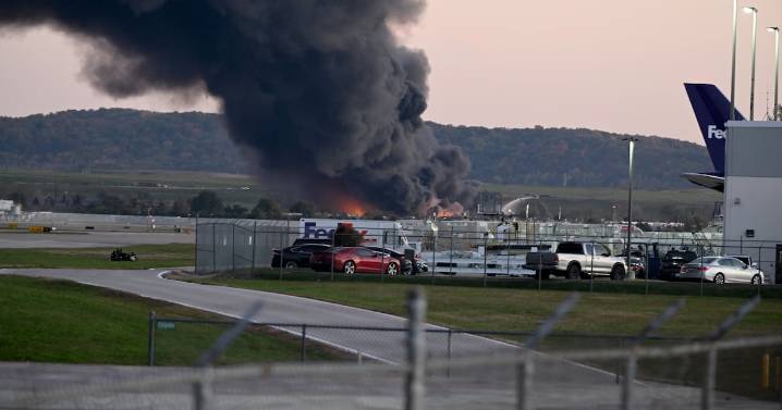 Deadly UPS Plane Crash in Kentucky Captured in Fiery Dashcam Footage