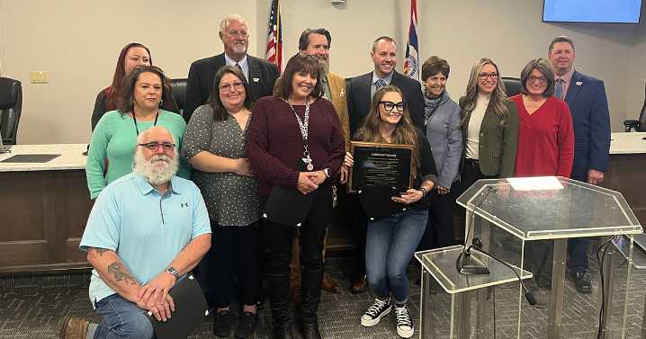 Southwest Counseling Team Receive Recognition From County Commissioners For Saving a Life
