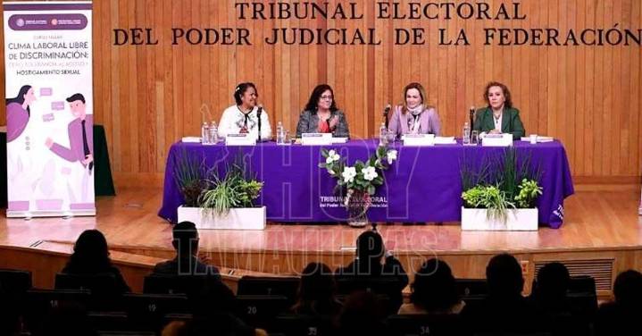 TEPJF refrenda su compromiso por un clima laboral libre de acoso y hostigamiento: Claudia Valle
