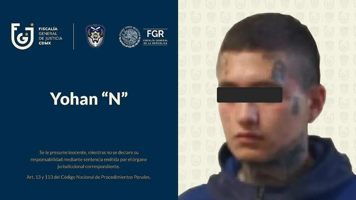 Detienen en España a Yohan “N”, vinculado a La Unión Tepito