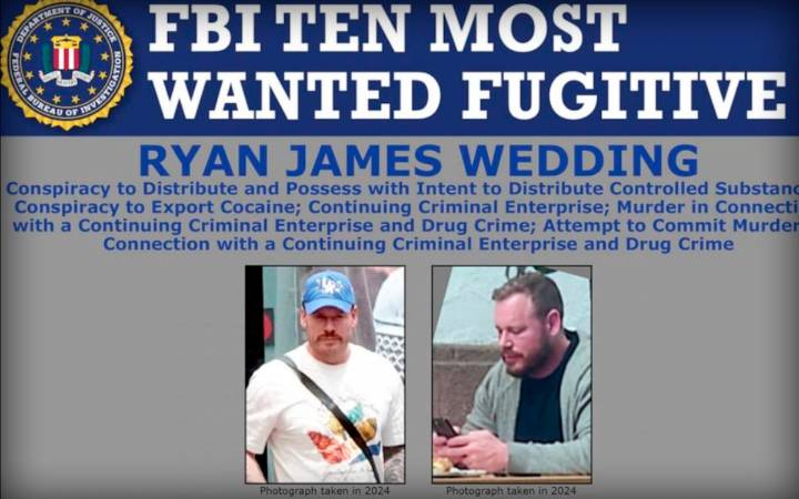 EE.UU. busca a Ryan Wedding; 'tan fácil como pedirle a Trump la dirección': Esquivel