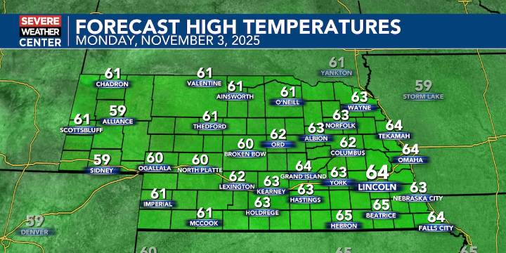 Mild stretch of temperatures continues this week