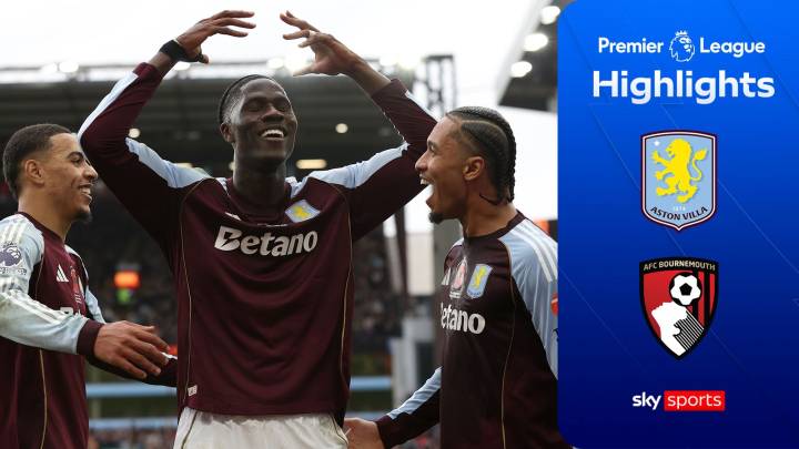 Aston Villa 4-0 Bournemouth | Premier League highlights