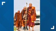 Buddhist monks on 'Walk for Peace' arrive in Kountze on day 30 of their journey