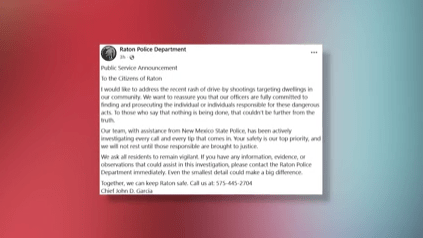 Raton police address ongoing drive