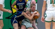 Photos: Seneca vs. Marquette girls basketball in the Falcon-Irish Thanksgiving Tournament – Shaw Local