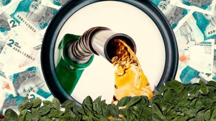Narcotráfico consume al menos el 4% de la gasolina en Colombia, revela estudio nacional