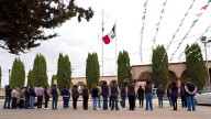 Conmemoran en López aniversario de la Revolución Mexicana con parada cívica a causa de inseguridad