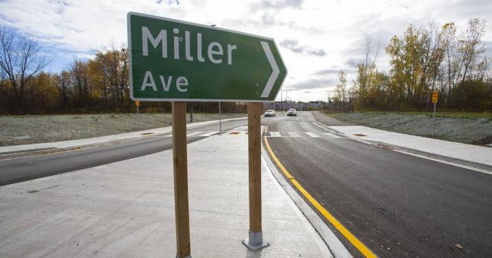 Sign of the times in St. Catharines: Miller Avenue is out. Flourishing Way is in.