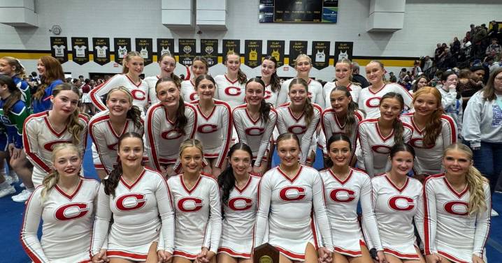 Corbin places first in All-Girls Large Division during region cheerleading championships