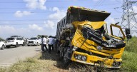 19 killed as tipper lorry collides with bus in Telangana