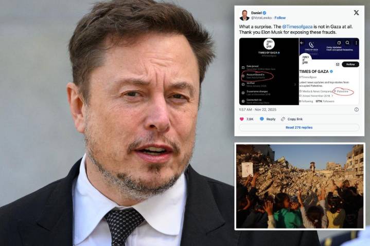 New X location tool exposes fake Gaza accounts taking advantage of war by seeking donations