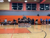 Longmeadow girls volleyball falls to Wayland in straight sets in D