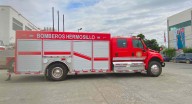 Realizan entrega operativa de nuevos camiones para Departamento de Bomberos de Hermosillo