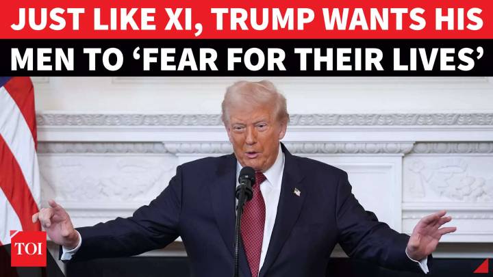 ‘JD Vance Doesn’t Behave...’: Trump Praises Xi Jinping, Then ADMITS He Wants His Cabinet 'TERRIFIED'