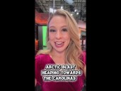 Arctic air to start the week, with 70s this weekend