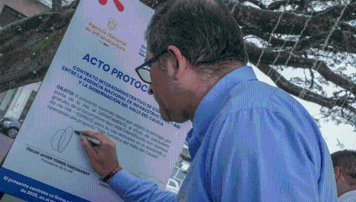 El tren vuelve al Valle: ANI entrega locomotora para ruta Palmira