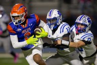 Football photos: SJG4 semifinals - Northern Burlington at Millville, Nov. 7, 2025