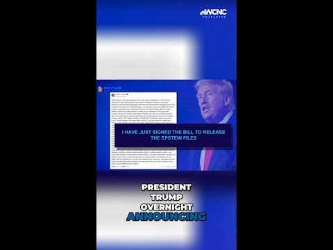 After months of resistance, Trump signs Epstein document release bill