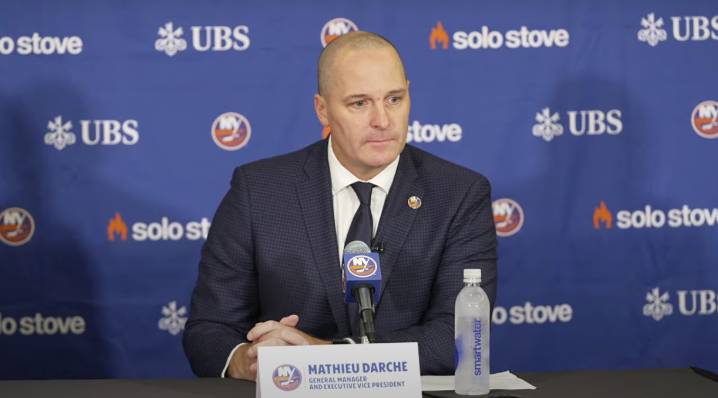 Matheiu Darche, Patrick Roy relationship paving way for Islanders’ strong start
