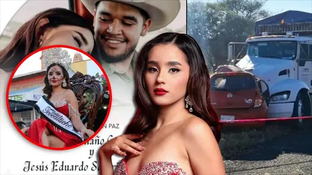 Mueren Señorita Teocaltiche y novio en choque de carretera