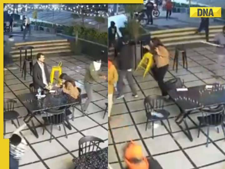 Viral video: CCTV footage shows 20 masked hooligans attacking newly opened café