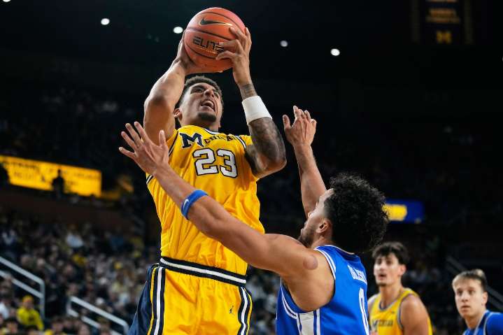 ‘I came here to be the man’: Yaxel Lendeborg asserts himself for Michigan