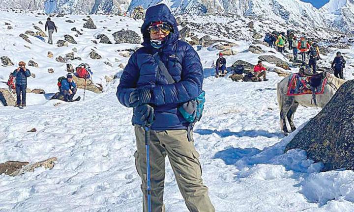Meet Munni Kaisare, a cancer survivor who scaled Everest Base Camp