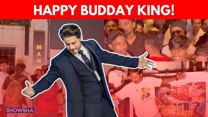 Shah Rukh Khan Fans Gather Outside Mannat, Eagerly Awaiting His Birthday Special Darshan