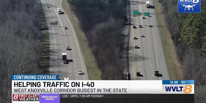 TDOT seeks solutions for I-40/I-75 traffic congestion in West Knoxville