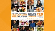 Cleveland Restaurant Week returns with more than 30 Northeast Ohio restaurants