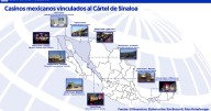 ¿Dónde están y cómo operaban los casinos para lavar dinero al Cártel de Sinaloa? (Mapa)