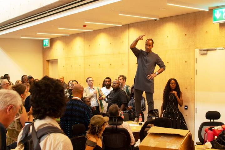 Protesters in Nigeria disrupt opening of major West African art museum