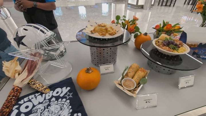 Cowboys prep Thanksgiving menu for 80,000 fans on Thursday