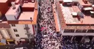 Paro en Uruapan: con los sombreros al aire exige justicia para Carlos Manzo