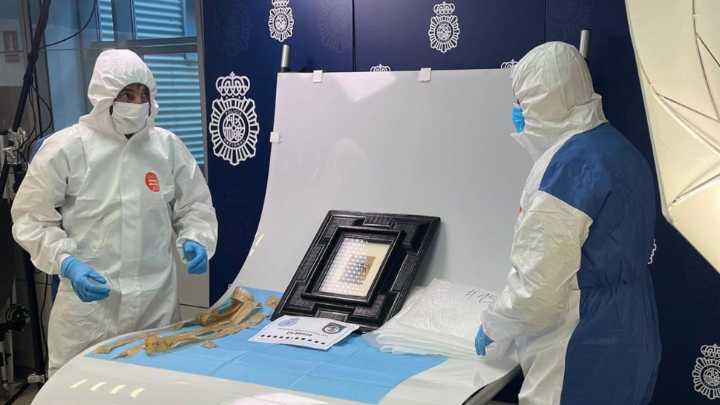 El Picasso recuperado tras su extravío en Madrid será expuesto en Granada desde este miércoles