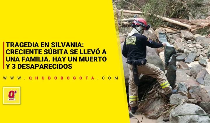 Tragedia en Silvania: creciente súbita se llevó a una familia. Hay un muerto y 3 desaparecidos