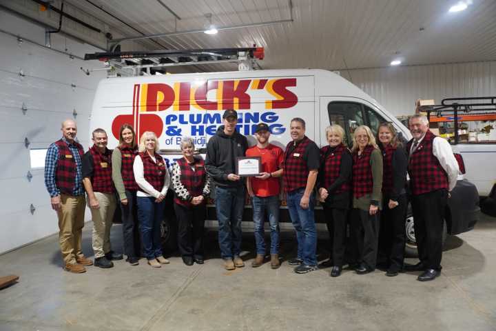 Chamber Ambassadors congratulate new owners of Dick's Plumbing & Heating