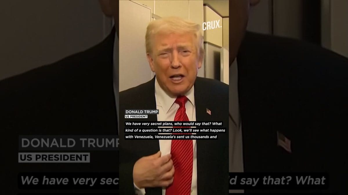On Cam: Trump Loses Cool At Reporter, Snaps When Asked About US ‘Venezuela Strike’ Plan