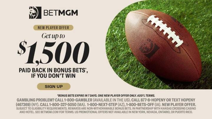 Use BetMGM bonus code CBSSPORTS, get $150 bonus for betting Rams-Seahawks, Broncos